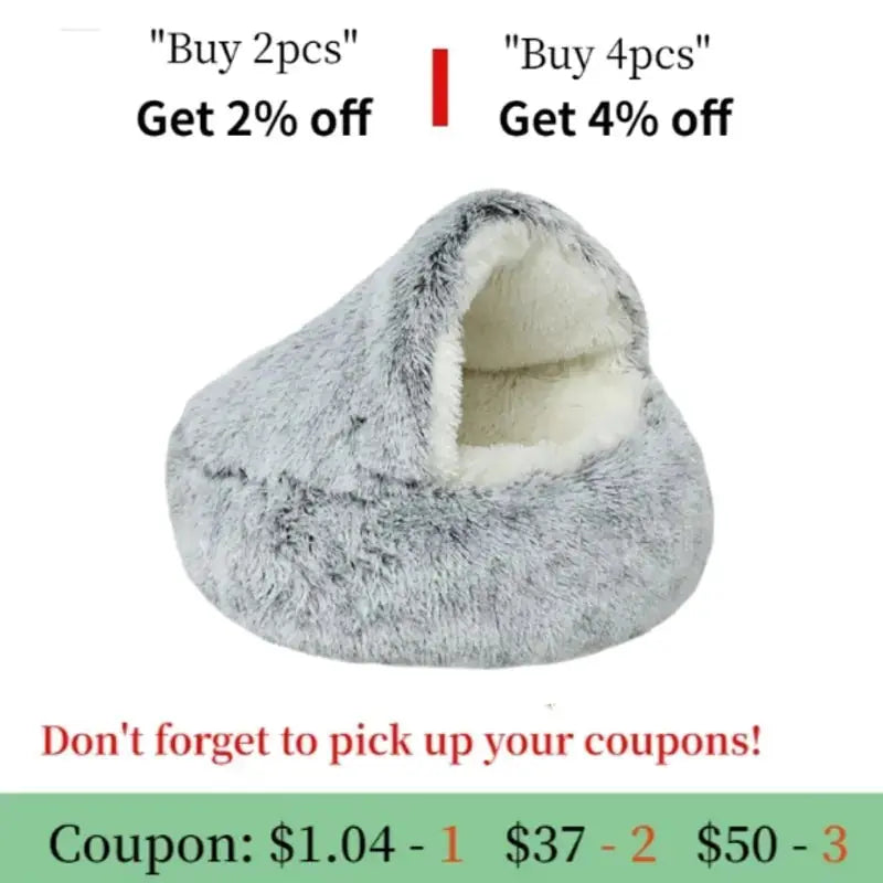 Plush Pet Bed Rieworkes