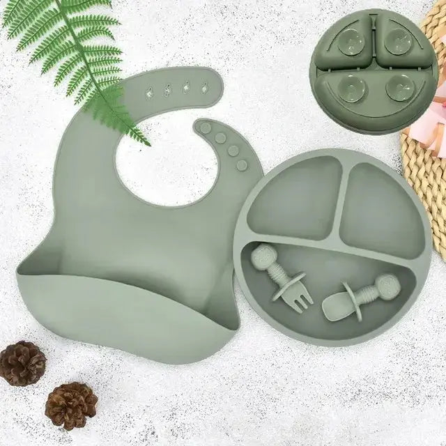 Baby Silicone Plate Set Rieworkes